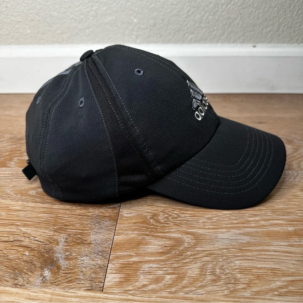 Adidas Climacool Black Gray Adjustable Strapback Men's Cap Hat, OS